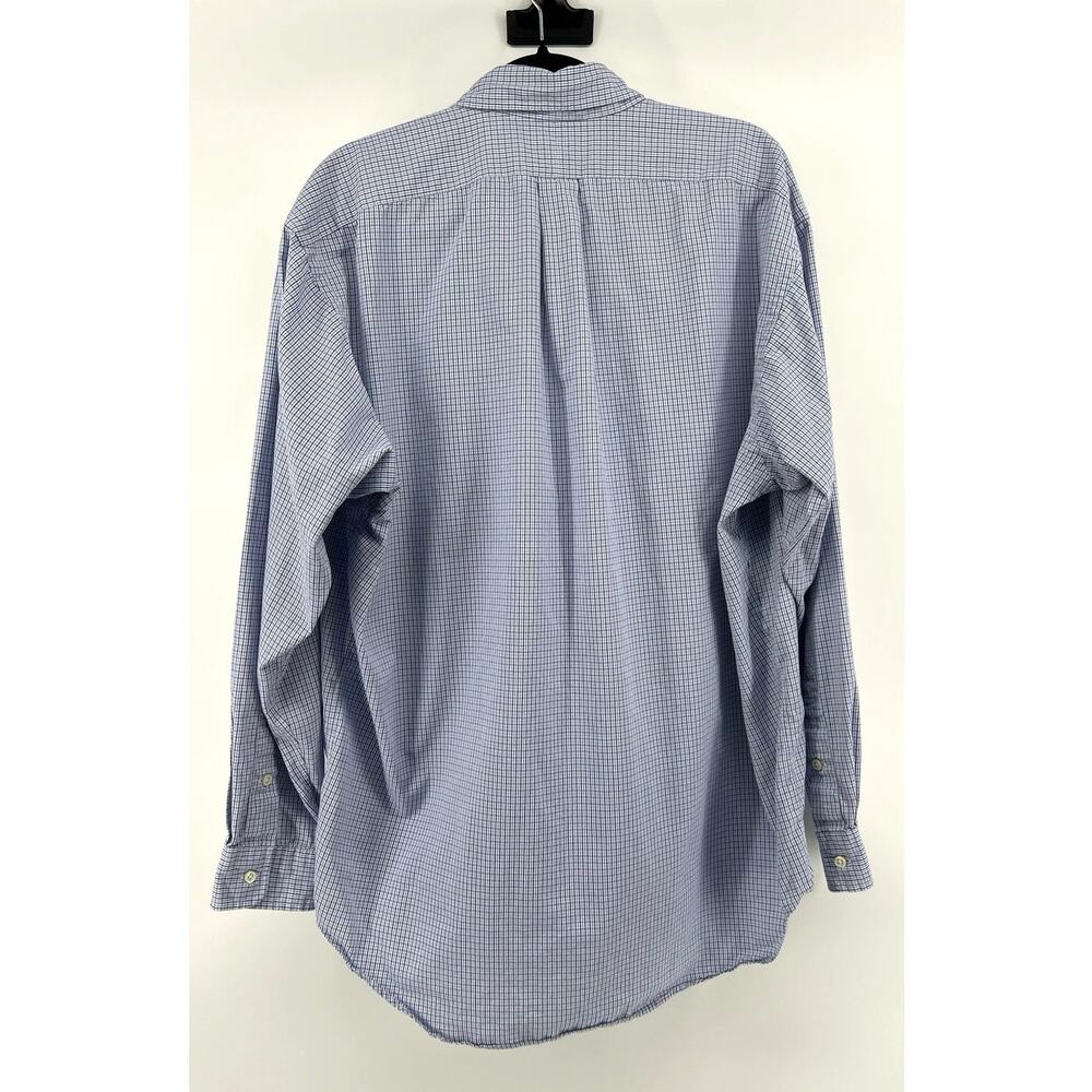 Ralph Lauren Blake Button Down Shirt Men's Size L Blue Coastal Preppy Academia - Picture 2 of 9